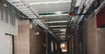 Cable tray installed by TSI